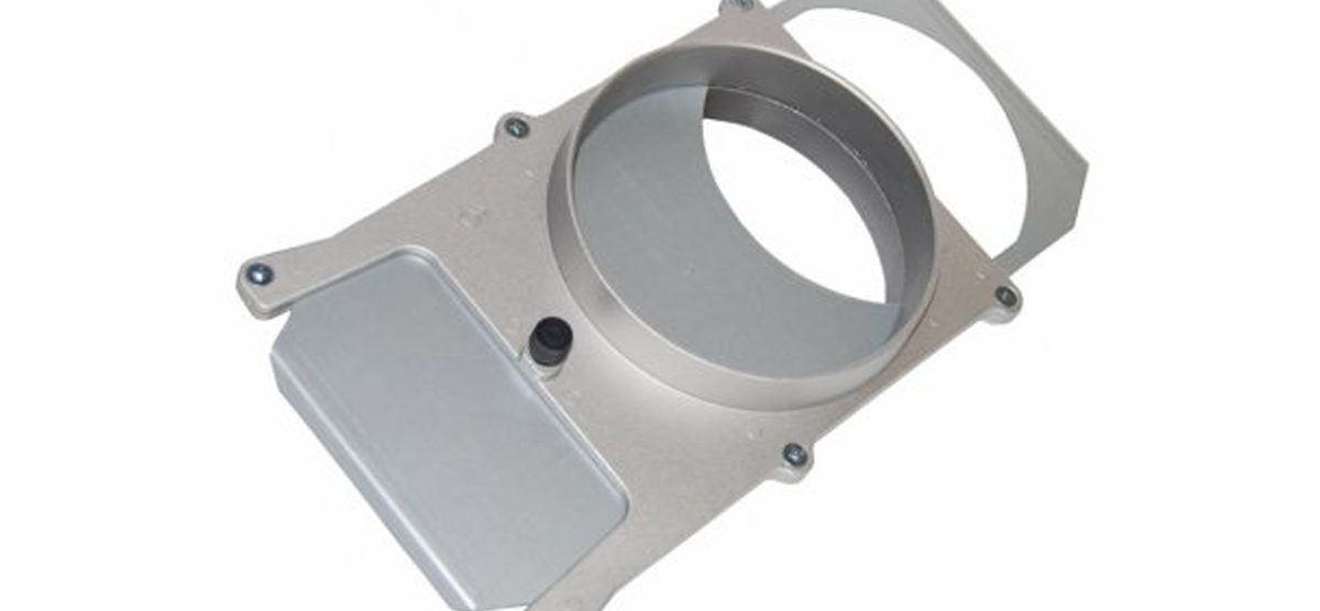 Cast Aluminum Self-Cleaning Full Blast Gate