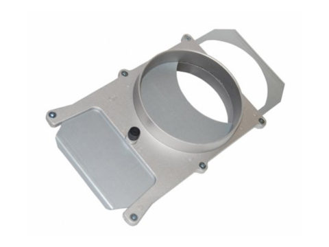 Cast Aluminum Self-Cleaning Full Blast Gate