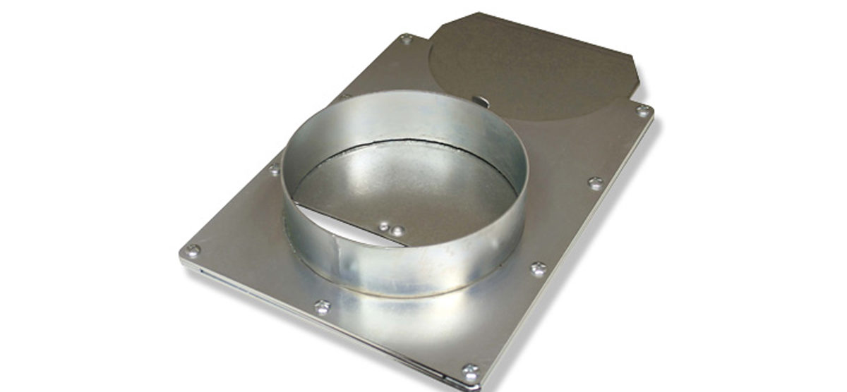 Galvanized Steel Fabricated Blast Gates