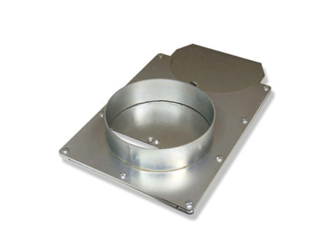 Galvanized Steel Fabricated Blast Gates