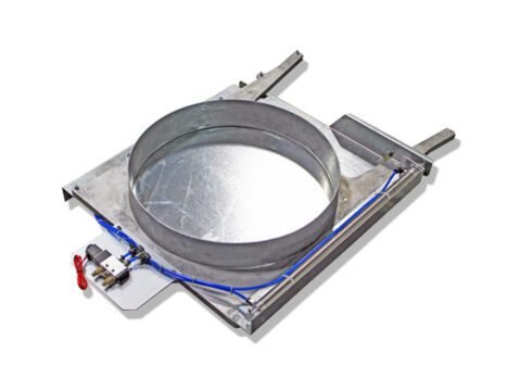 Pneumatic Cast Aluminum Blast Gates