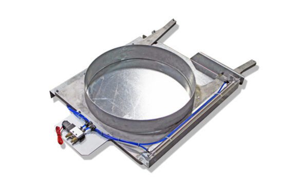 Pneumatic Cast Aluminum Blast Gates