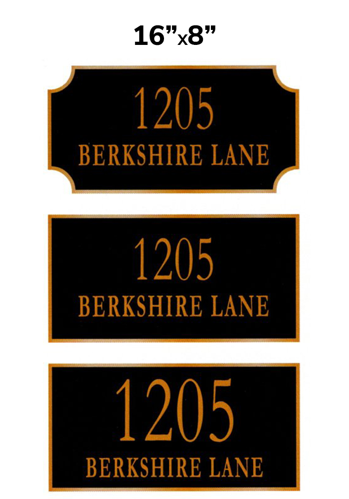 Address Plaques