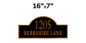 Address Plaques