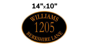 Address Plaques