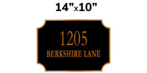 Address Plaques