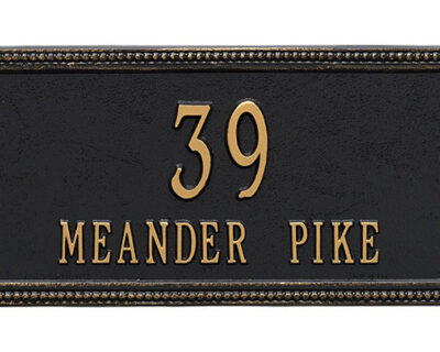 Address Plaques