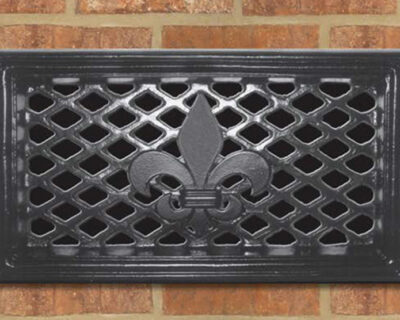 Decorative Cast Aluminum Foundation Vents