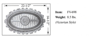 Cast Aluminum Foundation Vents