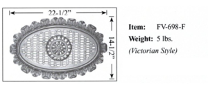Cast Aluminum Foundation Vents