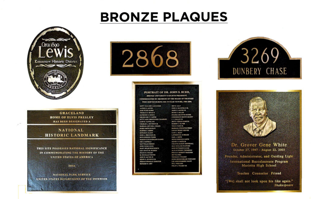 Address Plaques